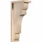 Ekena Millwork New Brighton Smooth Corbel w/Backplate, Douglas Fir, 5 1/2"W x 10"D x 22"H COR06X10X22NEB01SDF - alternate 1